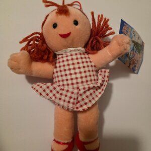 Rudolph Misfit Dolly plush, vintage beanie, NWT